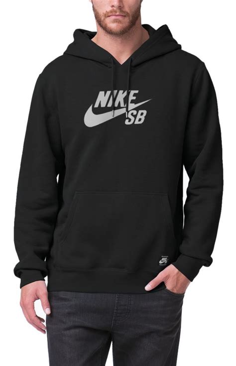 Nike Sb Reflective Icon Hoodie At Hoodies Nike Sb Sweatshirts Hoodie