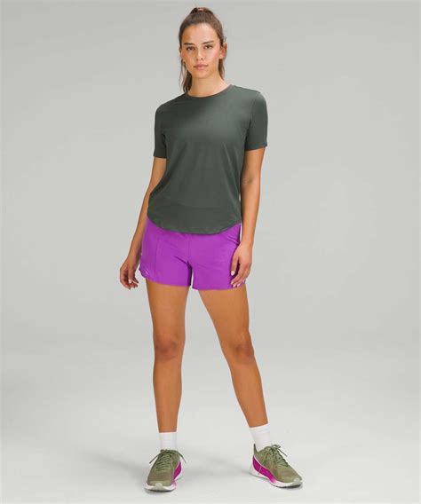 Lululemon Hotty Hot High Rise Lined Short Moonlit Magenta Lulu Fanatics