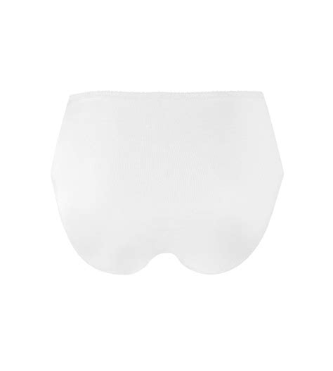 Slip taille haute Éprise Guipure Charming blanc Lingerie Sipp