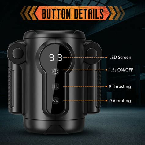 Bestvibe Calvin Thrusting Vibrating Massage Training And Masturbator In Sex Toy Blow Job