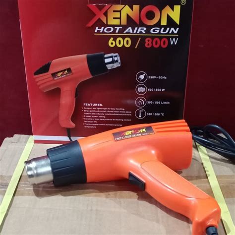 Jual Hot Gun W Xenon X Hg Heat Gun Low Watt Hg Pemanas Hot Air Gun Shrink Sticker Resin