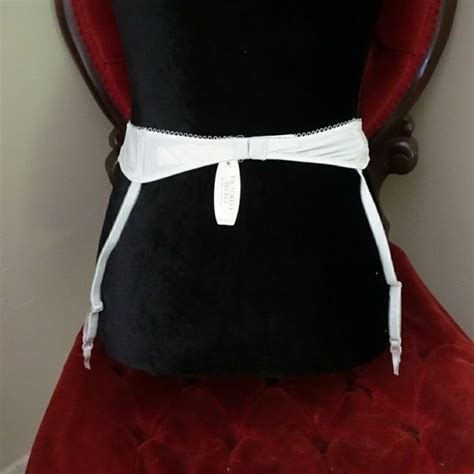 Victoria S Secret Intimates Sleepwear Victoria Secret Lingerie Garter Belt Nude New Poshmark