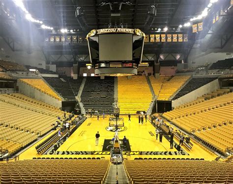 Getting acquainted with Mizzou Arena. – at Mizzou Arena | Mizzou ...