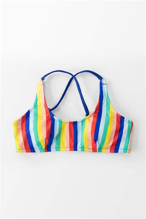 Regenbogen Bikini Oberteil Cupshe Deutschland