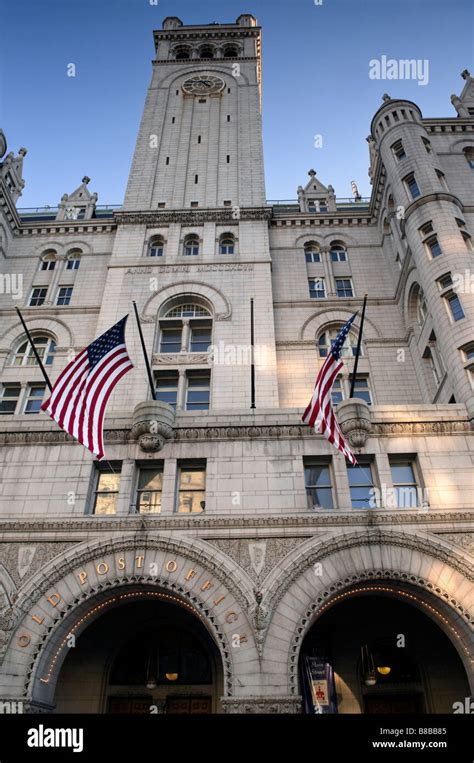 The Old Post Office Pavilion Washington Dc Stock Photo Alamy