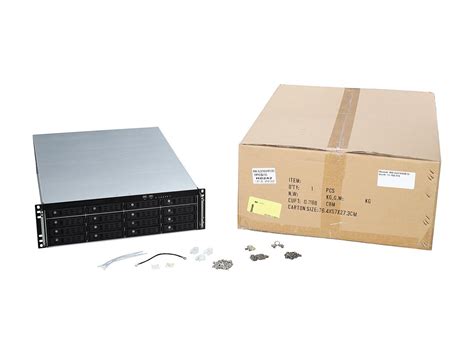 Athena Power Rm U He Gb S U Hot Swap Bay E Atx Rackmount Server Chassis W Gbps