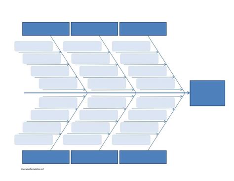 Download a Free Fishbone Diagram Template in Word