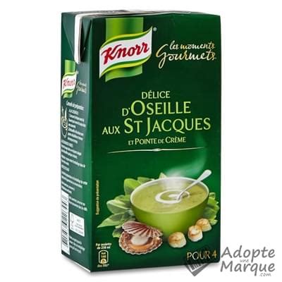 Knorr Les Moments Gourmets D Lice D Oseille Aux Saint Jacques La