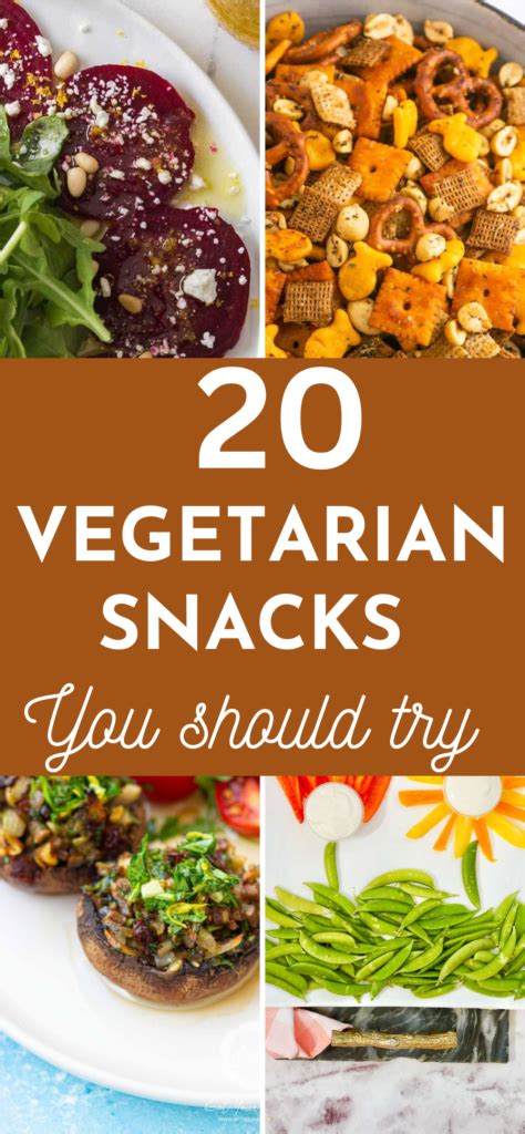 Healthy Vegetarian Snacks Recipes: Top 20 - FOODANDKITCHENAPPLIANCES