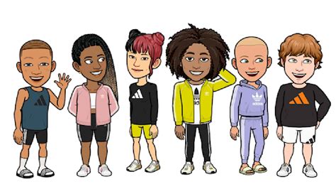 Show Off Your Style With Snapchats New Bitmoji Drop With Adidas Digit