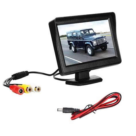 POUR CAM RA DE Recul Prioritaire Voiture Cran Invers 5 0 Pouces TFT LCD