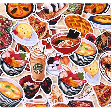 30 Trend Terbaru Gambar Stiker Makanan Lucu Aneka Stiker Keren