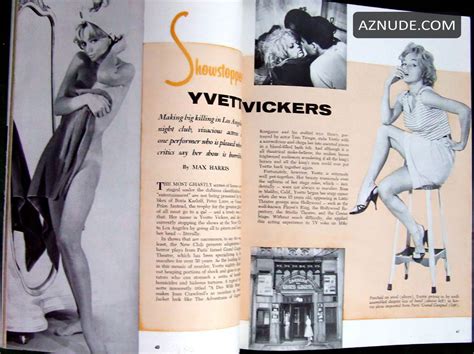 Yvette Vickers Nude Photos For Playboy July Issue Aznude
