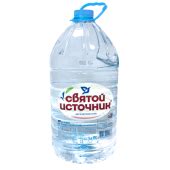 Вода питьевая "Святой источник" негазированная, ТМ "Святой источник