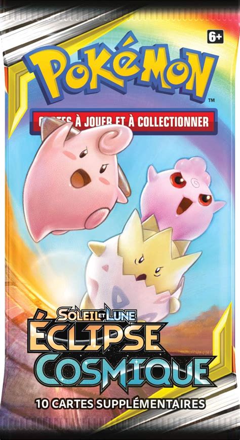 Pokémon Soleil et Lune Éclipse cosmique Booster Cartes à jouer et