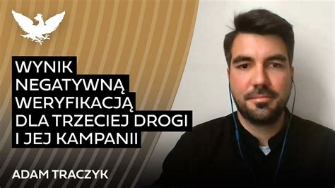 Adam Traczyk Wynik Trzeciej Drogi w wyborach do PE dodatkowym kubłem