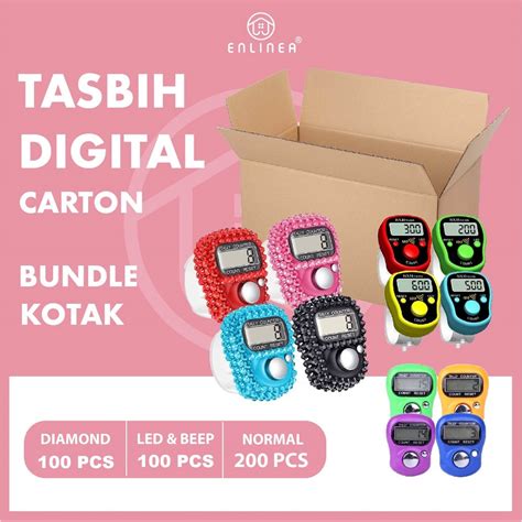 Tasbih Doorgift Digital Tasbih Digital Beep Borong Led Manik Bundle