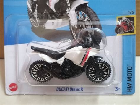 Hot Wheels 2023 HW Moto Ducati DesertX Star White Silk Hobbies Toys Toys Games On Carousell
