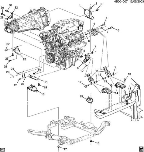 2006 Buick Rendezvous Engine Diagram
