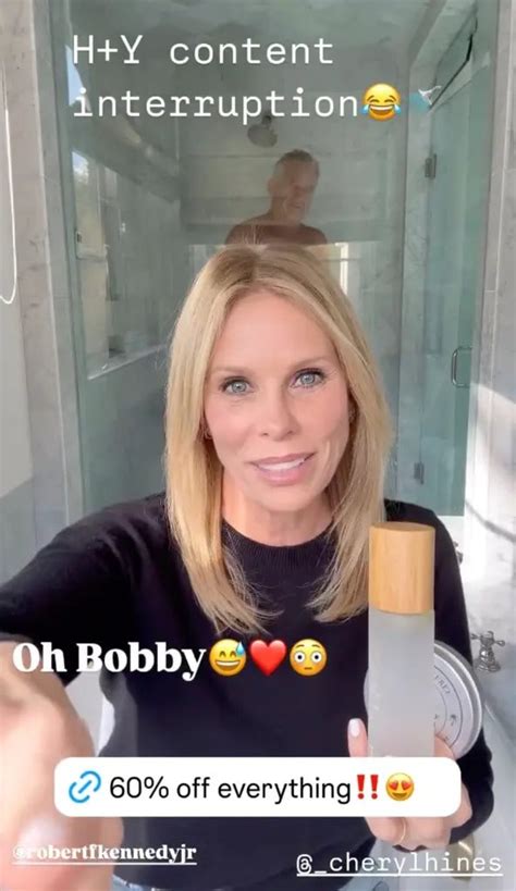 Cheryl Hines Faces Backlash For Posting Video Of Husband Rfk Jr Taking