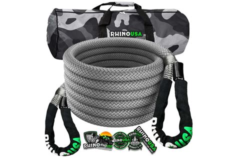 Get Unstuck With Rhino Usas Kinetic Recovery Rope Off Road Expo