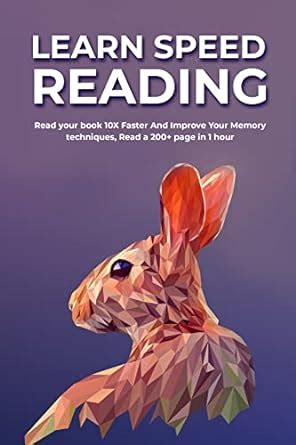 Amazon LEARN SPEED READING Read Your Book 10X Faster And Improve