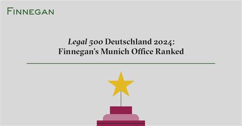 The Legal 500 Deutschland 2024 Finnegans Munich Office Ranked