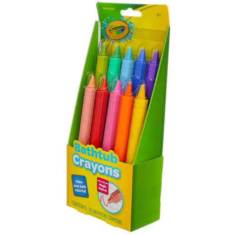 Crayola Bathtub Crayons, 10 count - Walmart.com