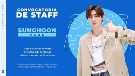 Enhypen Peru On Twitter Rt Sunghoonperuen Convocatoria Hola Somos