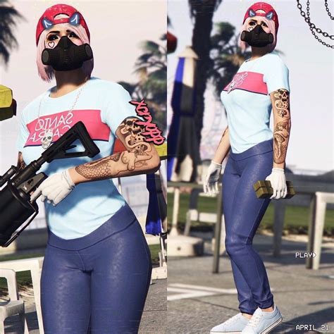 Pin De ꈤꂦꀎꋪꍟ꒒ꀸꀤꈤ En Gtav Ropa Personajes De Gta 5 Femenina