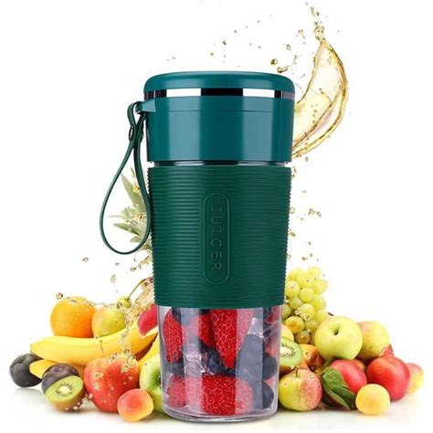 M Langeur Portable Mixeur Des Fruits Rechargeable Avec Usb Coupe De