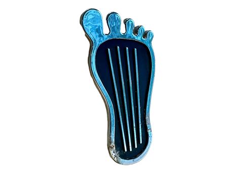 Feelin Groovy Classic Foot Shaped Gas Pedal Of Die Cast Aluminum Made