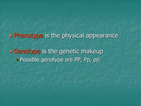 Exploring How The Difference Genotype And Phenotype Affects Physical Traits And Genetic Inheritance In Living Organisms 13