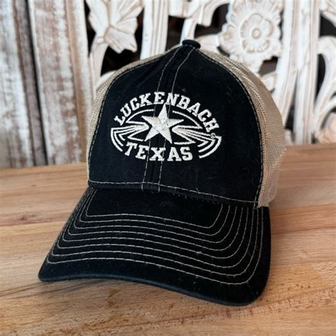 Vintage Accessories Vintage Luckenbach Texas Trucker Hat
