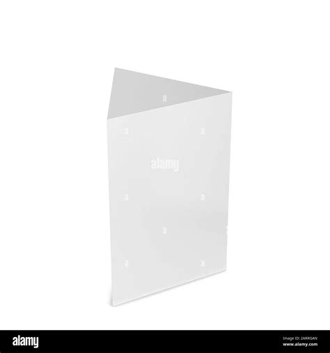 Triangular Prism Figure 3d Illustration Isolated On White Background