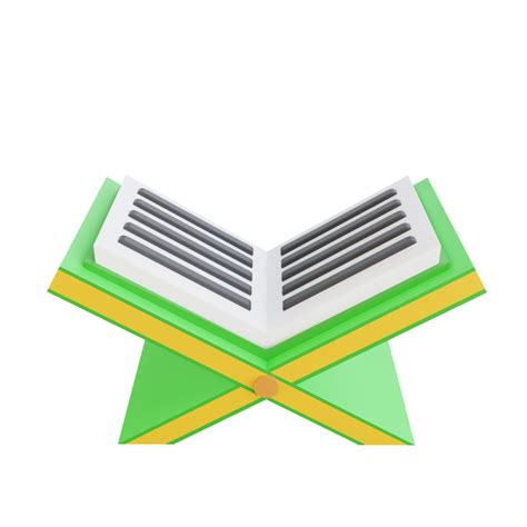 3d Rendering Read Al Quran Ramadan Icon 22153872 Png