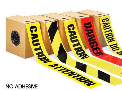 Uline Caution Tape Barrier Tape Hazard Tape In Stock Ulineca