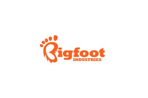 Sold Bigfoot Industries—letter B Foot Logo Logo Cowboy