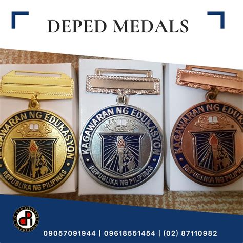 Deped Medal Medals Medal Silver Medal Gold Medal Hobbies Toys