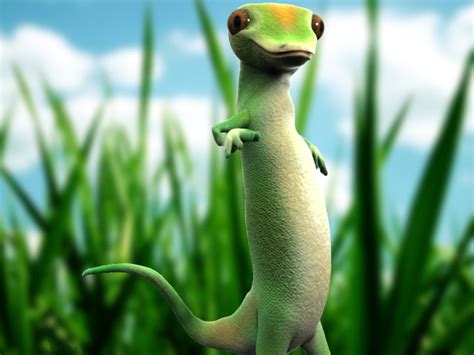 Lizard Geico 3d Model
