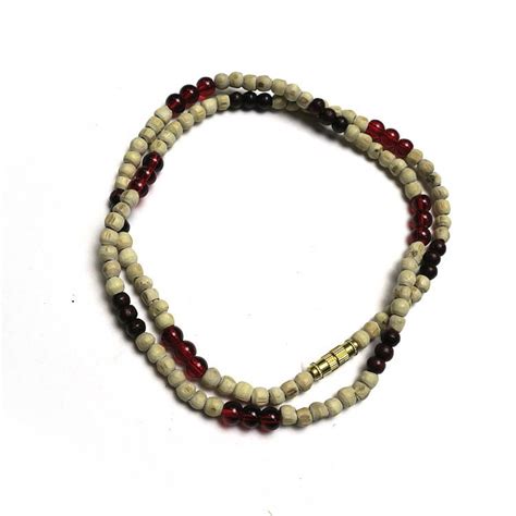 Купить Кантхимала из Туласи (Цилиндрические бусины) по цене 480 руб. в ...