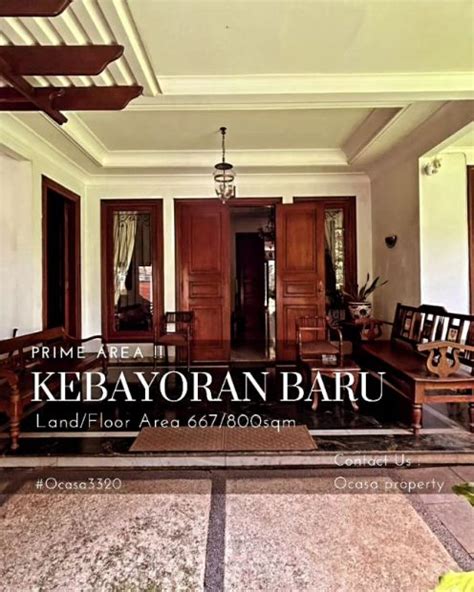 Rumah Di Lokasi Premium Kebayoran Baru Jakarta Selatan