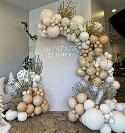 Guirnalda De Globos Nude Y Pasteles De Doble Relleno De Color Beige Y Marfil Rubor De