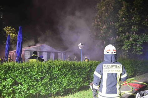 Brand In Edingen Neckarhausen Gastst Tte Durch Feuer Besch Digt