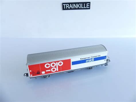 Roco L Wagon Parois Coulissantes Hbis Vxy Coop Midi De La Sbb Cff