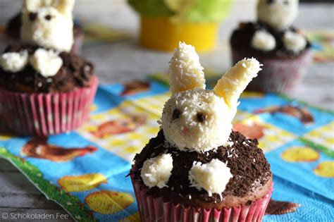 Backen Rezept Osterhasen Muffins Dearlicious