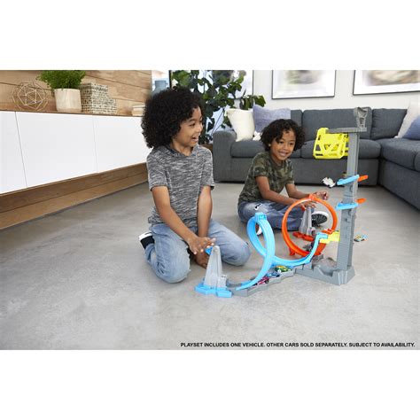 Set De Joaca Hot Wheels Action Pista Campionilor Loop Launch Emag Ro