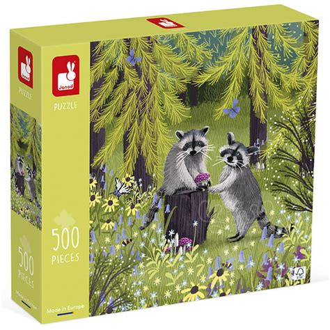 Janod Raccoon Bandits Puzzle 500pcs Puzzles Canada