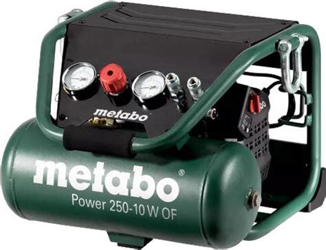 Компрессор воздушный безмаслянный Metabo Power 250-10 W OF 10 л ...