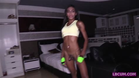 Muay Thai Ladyboy Nutty Blows And Gets Ass Fucked Bareback AShemaletube